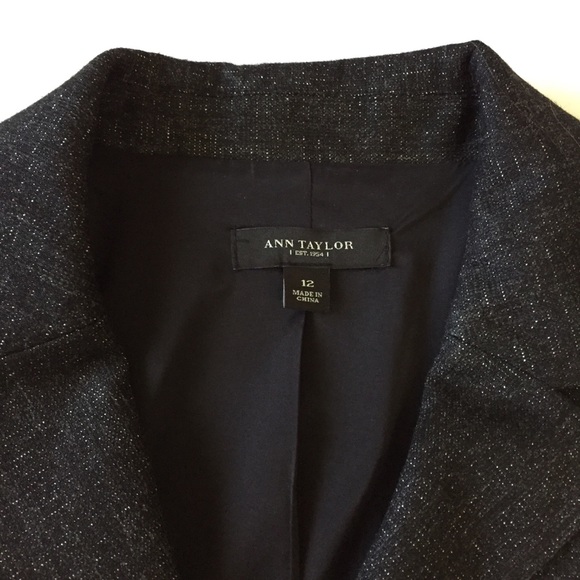 Ann Taylor Women’s Black/ Sliver Suit